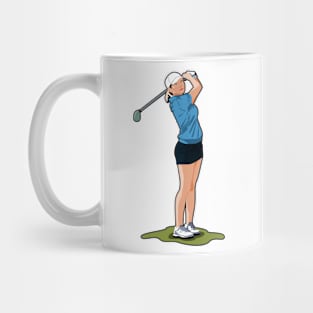 Women's golfer Mug